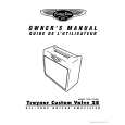 YORKVILLE CUSTOM VALVE 20 Owner's Manual
