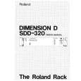ROLAND SDD-320 Owner's Manual