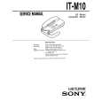 SONY ITM10 Service Manual