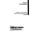 ARTHUR MARTIN ELECTROLUX V6598MPW1M.PYROVI Owner's Manual