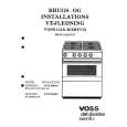 VOSS-ELECTROLUX GGF1041 Owner's Manual