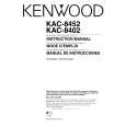 KENWOOD KAC8402 Owner's Manual