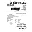 SONY XR3500 Service Manual