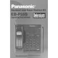 PANASONIC EBP55S Owner's Manual