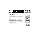 BOSS FZ-2 Owner's Manual