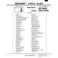 SHARP SD-F202 Parts Catalog