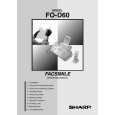 SHARP FOD60 Owner's Manual