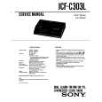 SONY ICFC303L Service Manual