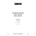 ZANUSSI WDA1255 Owner's Manual