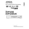 HITACHI DVP325E Owner's Manual