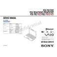 SONY PCGTR2AP1 Service Manual