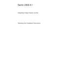 AEG Santo 2992-6i Owner's Manual