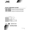 JVC UX-G30B Owner's Manual