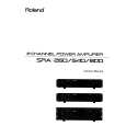 ROLAND SRA-800 Owner's Manual