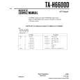 SONY TAH6600D Service Manual