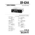 SONY XR4244 Service Manual