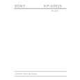 SONY KP-53S25 Owner's Manual