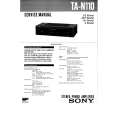SONY TAN110 Service Manual