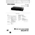 SONY EVS850PS Service Manual