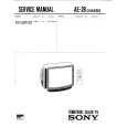 SONY KVG2915D Service Manual