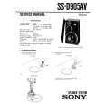SONY SSD905AV Service Manual