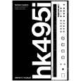 HARMAN KARDON HK495I Owner's Manual