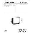SONY KVG2915U Service Manual