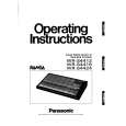PANASONIC WR-S4424 Owner's Manual