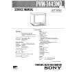 SONY PVM-1443MD Service Manual
