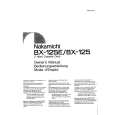 NAKAMICHI BX125E Owner's Manual
