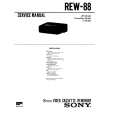 SONY REW88 Owner's Manual