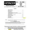 HITACHI 50SBX70B Owner's Manual