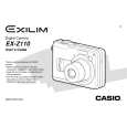 CASIO EXZ110 Owner's Manual