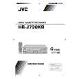 JVC HR-J730KR Owner's Manual