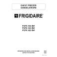 FRIGIDAIRE FCFH153BW Owner's Manual