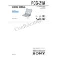 SONY PCGZ1A Service Manual