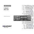 BLAUPUNKT RCC45 Owner's Manual