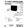 SONY KV-27XBR37M Owner's Manual