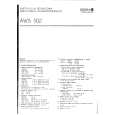 DIORA AWS502 Service Manual