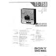 SONY TC-758 Service Manual