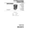 SONY SSZX10 Service Manual