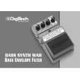 HARMAN BASS SYNTH WAH Owner's Manual