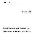 LENCO L75 Parts Catalog