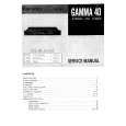 NIKKO GAMMA 40 Service Manual