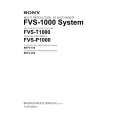 SONY FVS-1000 System