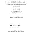 MICHELL ORBE Owner's Manual