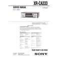 SONY XRCA333 Service Manual