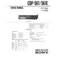 SONY CDP-561 Service Manual