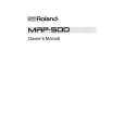 ROLAND MRP-500 Owner's Manual