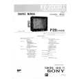 SONY KV20XBRII Service Manual